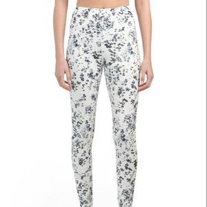 Balance Collection Black Pulm Watercolor leggings